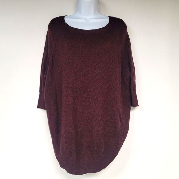 Express Poncho Tunic 3/4 Sleeve Sweater Size XS - Picture 1 of 6